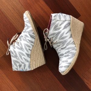 Toms Desert Wedge Bootie Ikat Design 8